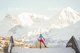 17.12.2022, Annecy-Le Grand Bornand, France (FRA): Grzegorz Guzik (POL) -  IBU World Cup Biathlon, pursuit men, Annecy-Le Grand Bornand (FRA). www.nordicfocus.com. © Thibaut/NordicFocus. Every downloaded picture is fee-liable.