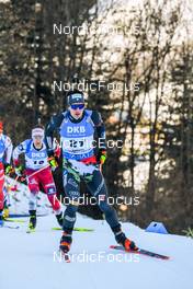 17.12.2022, Annecy-Le Grand Bornand, France (FRA): Tommaso Giacomel (ITA) -  IBU World Cup Biathlon, pursuit men, Annecy-Le Grand Bornand (FRA). www.nordicfocus.com. © Authamayou/NordicFocus. Every downloaded picture is fee-liable.
