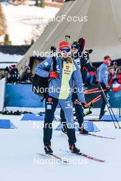 17.12.2022, Annecy-Le Grand Bornand, France (FRA): Benedikt Doll (GER) -  IBU World Cup Biathlon, pursuit men, Annecy-Le Grand Bornand (FRA). www.nordicfocus.com. © Authamayou/NordicFocus. Every downloaded picture is fee-liable.