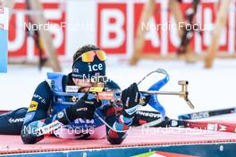 17.12.2022, Annecy-Le Grand Bornand, France (FRA): Sturla Holm Laegreid (NOR) -  IBU World Cup Biathlon, pursuit men, Annecy-Le Grand Bornand (FRA). www.nordicfocus.com. © Authamayou/NordicFocus. Every downloaded picture is fee-liable.