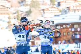 17.12.2022, Annecy-Le Grand Bornand, France (FRA): Justus Strelow (GER) -  IBU World Cup Biathlon, pursuit men, Annecy-Le Grand Bornand (FRA). www.nordicfocus.com. © Authamayou/NordicFocus. Every downloaded picture is fee-liable.