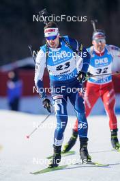 17.12.2022, Annecy-Le Grand Bornand, France (FRA): Olli Hiidensalo (FIN) -  IBU World Cup Biathlon, pursuit men, Annecy-Le Grand Bornand (FRA). www.nordicfocus.com. © Thibaut/NordicFocus. Every downloaded picture is fee-liable.