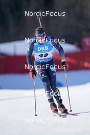 17.12.2022, Annecy-Le Grand Bornand, France (FRA): Justus Strelow (GER) -  IBU World Cup Biathlon, pursuit men, Annecy-Le Grand Bornand (FRA). www.nordicfocus.com. © Thibaut/NordicFocus. Every downloaded picture is fee-liable.
