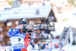 17.12.2022, Annecy-Le Grand Bornand, France (FRA): Fabien Claude (FRA) -  IBU World Cup Biathlon, pursuit men, Annecy-Le Grand Bornand (FRA). www.nordicfocus.com. © Authamayou/NordicFocus. Every downloaded picture is fee-liable.