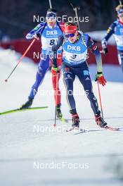 17.12.2022, Annecy-Le Grand Bornand, France (FRA): Benedikt Doll (GER) -  IBU World Cup Biathlon, pursuit men, Annecy-Le Grand Bornand (FRA). www.nordicfocus.com. © Thibaut/NordicFocus. Every downloaded picture is fee-liable.