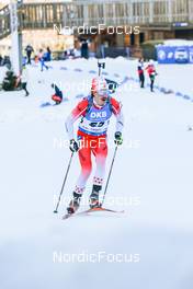17.12.2022, Annecy-Le Grand Bornand, France (FRA): Adam Runnalls (CAN) -  IBU World Cup Biathlon, pursuit men, Annecy-Le Grand Bornand (FRA). www.nordicfocus.com. © Authamayou/NordicFocus. Every downloaded picture is fee-liable.