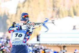 17.12.2022, Annecy-Le Grand Bornand, France (FRA): Vetle Sjaastad Christiansen (NOR) -  IBU World Cup Biathlon, pursuit men, Annecy-Le Grand Bornand (FRA). www.nordicfocus.com. © Authamayou/NordicFocus. Every downloaded picture is fee-liable.
