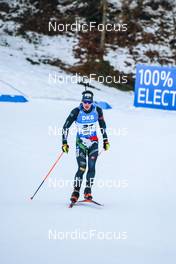 17.12.2022, Annecy-Le Grand Bornand, France (FRA): Tommaso Giacomel (ITA) -  IBU World Cup Biathlon, pursuit men, Annecy-Le Grand Bornand (FRA). www.nordicfocus.com. © Authamayou/NordicFocus. Every downloaded picture is fee-liable.