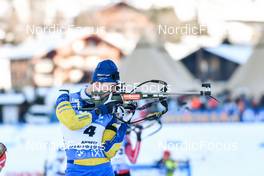 17.12.2022, Annecy-Le Grand Bornand, France (FRA): Martin Ponsiluoma (SWE) -  IBU World Cup Biathlon, pursuit men, Annecy-Le Grand Bornand (FRA). www.nordicfocus.com. © Authamayou/NordicFocus. Every downloaded picture is fee-liable.