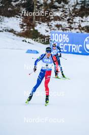 17.12.2022, Annecy-Le Grand Bornand, France (FRA): Quentin Fillon Maillet (FRA) -  IBU World Cup Biathlon, pursuit men, Annecy-Le Grand Bornand (FRA). www.nordicfocus.com. © Authamayou/NordicFocus. Every downloaded picture is fee-liable.