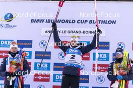 17.12.2022, Annecy-Le Grand Bornand, France (FRA): Sturla Holm Laegreid (NOR) -  IBU World Cup Biathlon, pursuit men, Annecy-Le Grand Bornand (FRA). www.nordicfocus.com. © Thibaut/NordicFocus. Every downloaded picture is fee-liable.