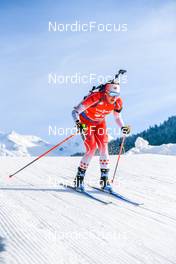 17.12.2022, Annecy-Le Grand Bornand, France (FRA): Nadia Moser (CAN) -  IBU World Cup Biathlon, pursuit women, Annecy-Le Grand Bornand (FRA). www.nordicfocus.com. © Authamayou/NordicFocus. Every downloaded picture is fee-liable.