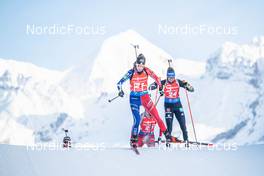 17.12.2022, Annecy-Le Grand Bornand, France (FRA): Chloe Chevalier (FRA) -  IBU World Cup Biathlon, pursuit women, Annecy-Le Grand Bornand (FRA). www.nordicfocus.com. © Authamayou/NordicFocus. Every downloaded picture is fee-liable.
