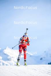 17.12.2022, Annecy-Le Grand Bornand, France (FRA): Julia Schwaiger (AUT) -  IBU World Cup Biathlon, pursuit women, Annecy-Le Grand Bornand (FRA). www.nordicfocus.com. © Authamayou/NordicFocus. Every downloaded picture is fee-liable.
