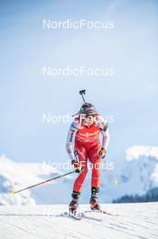 17.12.2022, Annecy-Le Grand Bornand, France (FRA): Lea Meier (SUI) -  IBU World Cup Biathlon, pursuit women, Annecy-Le Grand Bornand (FRA). www.nordicfocus.com. © Authamayou/NordicFocus. Every downloaded picture is fee-liable.