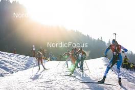 17.12.2022, Annecy-Le Grand Bornand, France (FRA): Emilie Aagheim Kalkenberg (NOR), Tuuli Tomingas (EST), (l-r) -  IBU World Cup Biathlon, pursuit women, Annecy-Le Grand Bornand (FRA). www.nordicfocus.com. © Thibaut/NordicFocus. Every downloaded picture is fee-liable.