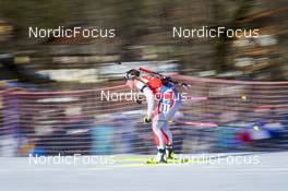 17.12.2022, Annecy-Le Grand Bornand, France (FRA): Lena Haecki-Gross (SUI) -  IBU World Cup Biathlon, pursuit women, Annecy-Le Grand Bornand (FRA). www.nordicfocus.com. © Thibaut/NordicFocus. Every downloaded picture is fee-liable.