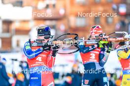 17.12.2022, Annecy-Le Grand Bornand, France (FRA): Sophie Chauveau (FRA) -  IBU World Cup Biathlon, pursuit women, Annecy-Le Grand Bornand (FRA). www.nordicfocus.com. © Authamayou/NordicFocus. Every downloaded picture is fee-liable.