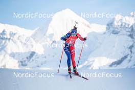 17.12.2022, Annecy-Le Grand Bornand, France (FRA): Caroline Colombo (FRA) -  IBU World Cup Biathlon, pursuit women, Annecy-Le Grand Bornand (FRA). www.nordicfocus.com. © Authamayou/NordicFocus. Every downloaded picture is fee-liable.
