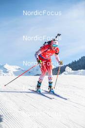 17.12.2022, Annecy-Le Grand Bornand, France (FRA): Nadia Moser (CAN) -  IBU World Cup Biathlon, pursuit women, Annecy-Le Grand Bornand (FRA). www.nordicfocus.com. © Authamayou/NordicFocus. Every downloaded picture is fee-liable.
