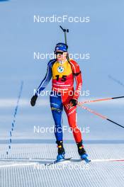 17.12.2022, Annecy-Le Grand Bornand, France (FRA): Julia Simon (FRA) -  IBU World Cup Biathlon, pursuit women, Annecy-Le Grand Bornand (FRA). www.nordicfocus.com. © Authamayou/NordicFocus. Every downloaded picture is fee-liable.