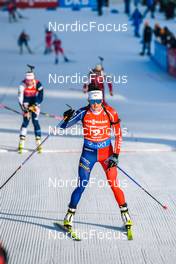 17.12.2022, Annecy-Le Grand Bornand, France (FRA): Lou Jeanmonnot (FRA) -  IBU World Cup Biathlon, pursuit women, Annecy-Le Grand Bornand (FRA). www.nordicfocus.com. © Authamayou/NordicFocus. Every downloaded picture is fee-liable.