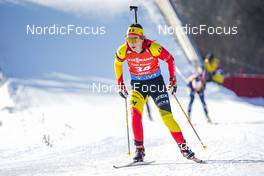 17.12.2022, Annecy-Le Grand Bornand, France (FRA): Lotte Lie (BEL) -  IBU World Cup Biathlon, pursuit women, Annecy-Le Grand Bornand (FRA). www.nordicfocus.com. © Thibaut/NordicFocus. Every downloaded picture is fee-liable.