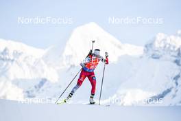 17.12.2022, Annecy-Le Grand Bornand, France (FRA): Dunja Zdouc (AUT) -  IBU World Cup Biathlon, pursuit women, Annecy-Le Grand Bornand (FRA). www.nordicfocus.com. © Authamayou/NordicFocus. Every downloaded picture is fee-liable.