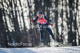 17.12.2022, Annecy-Le Grand Bornand, France (FRA): Anna Weidel (GER) -  IBU World Cup Biathlon, pursuit women, Annecy-Le Grand Bornand (FRA). www.nordicfocus.com. © Thibaut/NordicFocus. Every downloaded picture is fee-liable.