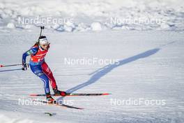 17.12.2022, Annecy-Le Grand Bornand, France (FRA): Anais Chevalier-Bouchet (FRA) -  IBU World Cup Biathlon, pursuit women, Annecy-Le Grand Bornand (FRA). www.nordicfocus.com. © Thibaut/NordicFocus. Every downloaded picture is fee-liable.