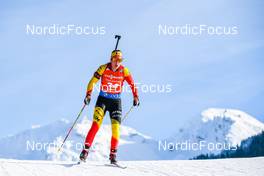 17.12.2022, Annecy-Le Grand Bornand, France (FRA): Lotte Lie (BEL) -  IBU World Cup Biathlon, pursuit women, Annecy-Le Grand Bornand (FRA). www.nordicfocus.com. © Authamayou/NordicFocus. Every downloaded picture is fee-liable.