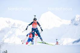 17.12.2022, Annecy-Le Grand Bornand, France (FRA): Karoline Offigstad Knotten (NOR) -  IBU World Cup Biathlon, pursuit women, Annecy-Le Grand Bornand (FRA). www.nordicfocus.com. © Authamayou/NordicFocus. Every downloaded picture is fee-liable.