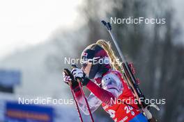 17.12.2022, Annecy-Le Grand Bornand, France (FRA): Anna Gandler (AUT) -  IBU World Cup Biathlon, pursuit women, Annecy-Le Grand Bornand (FRA). www.nordicfocus.com. © Thibaut/NordicFocus. Every downloaded picture is fee-liable.