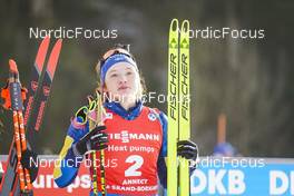 17.12.2022, Annecy-Le Grand Bornand, France (FRA): Linn Persson (SWE) -  IBU World Cup Biathlon, pursuit women, Annecy-Le Grand Bornand (FRA). www.nordicfocus.com. © Thibaut/NordicFocus. Every downloaded picture is fee-liable.