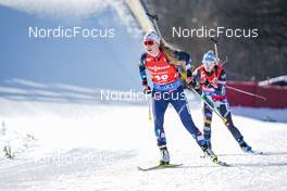 17.12.2022, Annecy-Le Grand Bornand, France (FRA): Emilie Aagheim Kalkenberg (NOR) -  IBU World Cup Biathlon, pursuit women, Annecy-Le Grand Bornand (FRA). www.nordicfocus.com. © Thibaut/NordicFocus. Every downloaded picture is fee-liable.