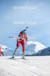 17.12.2022, Annecy-Le Grand Bornand, France (FRA): Undefined athlete competes -  IBU World Cup Biathlon, pursuit women, Annecy-Le Grand Bornand (FRA). www.nordicfocus.com. © Authamayou/NordicFocus. Every downloaded picture is fee-liable.