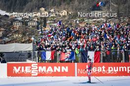 17.12.2022, Annecy-Le Grand Bornand, France (FRA): Sophie Chauveau (FRA) -  IBU World Cup Biathlon, pursuit women, Annecy-Le Grand Bornand (FRA). www.nordicfocus.com. © Thibaut/NordicFocus. Every downloaded picture is fee-liable.