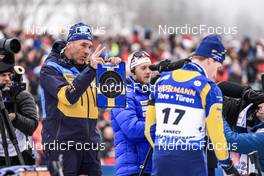 15.12.2022, Annecy-Le Grand Bornand, France (FRA): Jean-Marc Chabloz (SUI), coach Team Sweden -  IBU World Cup Biathlon, sprint men, Annecy-Le Grand Bornand (FRA). www.nordicfocus.com. © Manzoni/NordicFocus. Every downloaded picture is fee-liable.