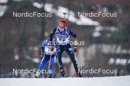 15.12.2022, Annecy-Le Grand Bornand, France (FRA): Benedikt Doll (GER) -  IBU World Cup Biathlon, sprint men, Annecy-Le Grand Bornand (FRA). www.nordicfocus.com. © Thibaut/NordicFocus. Every downloaded picture is fee-liable.