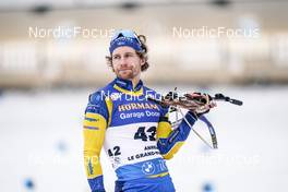 15.12.2022, Annecy-Le Grand Bornand, France (FRA): Peppe Femling (SWE) -  IBU World Cup Biathlon, sprint men, Annecy-Le Grand Bornand (FRA). www.nordicfocus.com. © Thibaut/NordicFocus. Every downloaded picture is fee-liable.