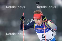 15.12.2022, Annecy-Le Grand Bornand, France (FRA): David Zobel (GER) -  IBU World Cup Biathlon, sprint men, Annecy-Le Grand Bornand (FRA). www.nordicfocus.com. © Thibaut/NordicFocus. Every downloaded picture is fee-liable.