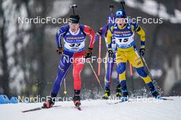 15.12.2022, Annecy-Le Grand Bornand, France (FRA): Fabien Claude (FRA) -  IBU World Cup Biathlon, sprint men, Annecy-Le Grand Bornand (FRA). www.nordicfocus.com. © Thibaut/NordicFocus. Every downloaded picture is fee-liable.