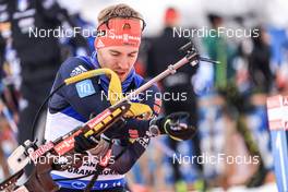15.12.2022, Annecy-Le Grand Bornand, France (FRA): David Zobel (GER) -  IBU World Cup Biathlon, sprint men, Annecy-Le Grand Bornand (FRA). www.nordicfocus.com. © Manzoni/NordicFocus. Every downloaded picture is fee-liable.