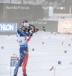 15.12.2022, Annecy-Le Grand Bornand, France (FRA): Eric Perrot (FRA) -  IBU World Cup Biathlon, sprint men, Annecy-Le Grand Bornand (FRA). www.nordicfocus.com. © Authamayou/NordicFocus. Every downloaded picture is fee-liable.