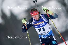 15.12.2022, Annecy-Le Grand Bornand, France (FRA): Johannes Kuehn (GER) -  IBU World Cup Biathlon, sprint men, Annecy-Le Grand Bornand (FRA). www.nordicfocus.com. © Thibaut/NordicFocus. Every downloaded picture is fee-liable.