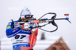 15.12.2022, Annecy-Le Grand Bornand, France (FRA): Emilien Claude (FRA) -  IBU World Cup Biathlon, sprint men, Annecy-Le Grand Bornand (FRA). www.nordicfocus.com. © Manzoni/NordicFocus. Every downloaded picture is fee-liable.