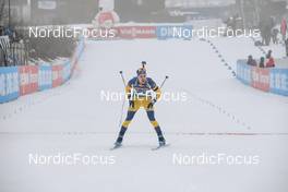 15.12.2022, Annecy-Le Grand Bornand, France (FRA): Oskar Brandt (SWE) -  IBU World Cup Biathlon, sprint men, Annecy-Le Grand Bornand (FRA). www.nordicfocus.com. © Authamayou/NordicFocus. Every downloaded picture is fee-liable.