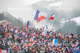 15.12.2022, Annecy-Le Grand Bornand, France (FRA): fans -  IBU World Cup Biathlon, sprint men, Annecy-Le Grand Bornand (FRA). www.nordicfocus.com. © Authamayou/NordicFocus. Every downloaded picture is fee-liable.