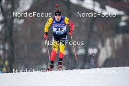 15.12.2022, Annecy-Le Grand Bornand, France (FRA): Florent Claude (BEL) -  IBU World Cup Biathlon, sprint men, Annecy-Le Grand Bornand (FRA). www.nordicfocus.com. © Thibaut/NordicFocus. Every downloaded picture is fee-liable.
