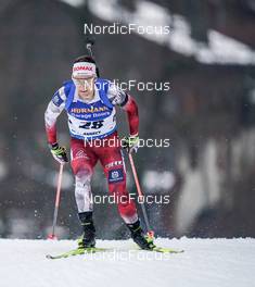 15.12.2022, Annecy-Le Grand Bornand, France (FRA): Felix Leitner (AUT) -  IBU World Cup Biathlon, sprint men, Annecy-Le Grand Bornand (FRA). www.nordicfocus.com. © Thibaut/NordicFocus. Every downloaded picture is fee-liable.